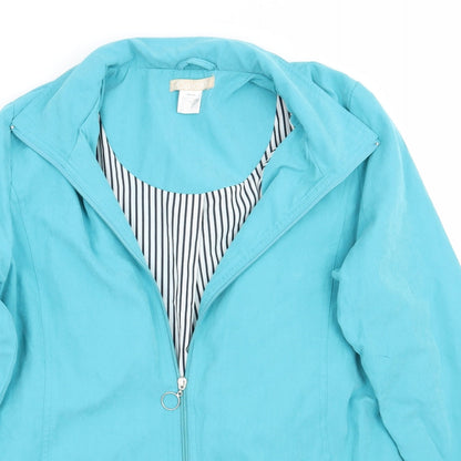Womens UK Size 12 Daxon Blue Jacket