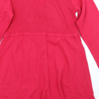Womens UK Size 14 casual comfort Pink Cardigan Jumper