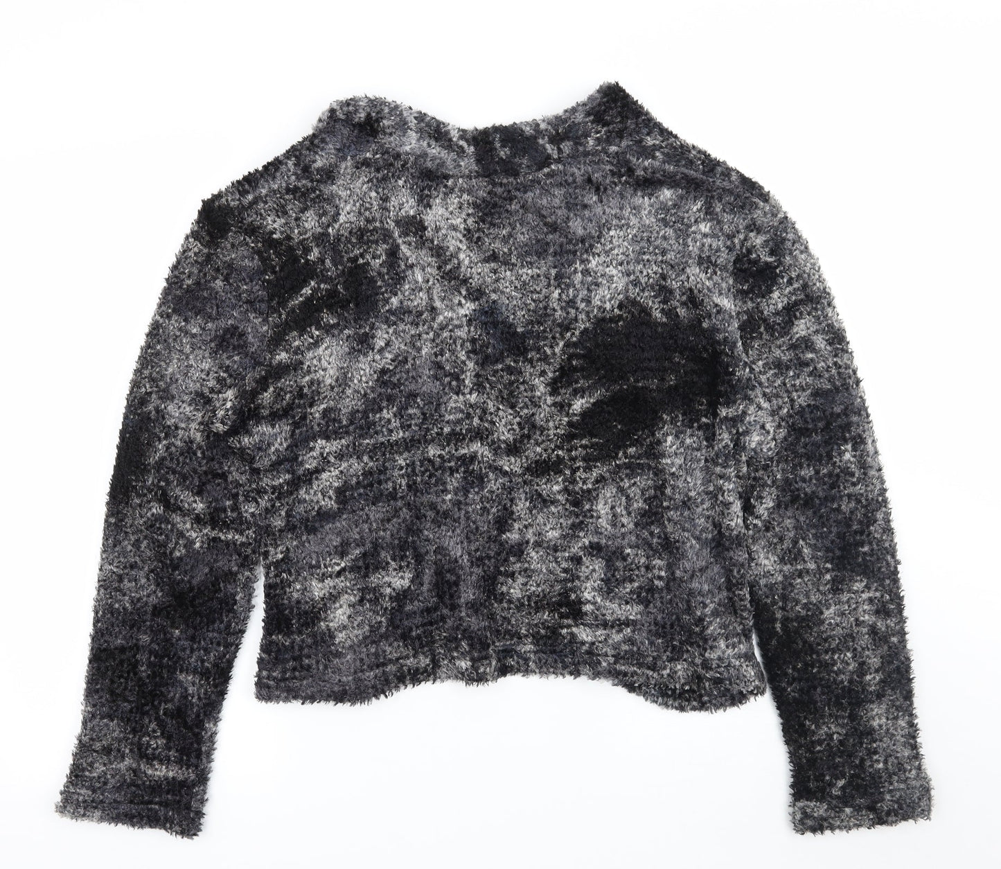 Womens UK Size M Reflections Grey Cardigan Jumper
