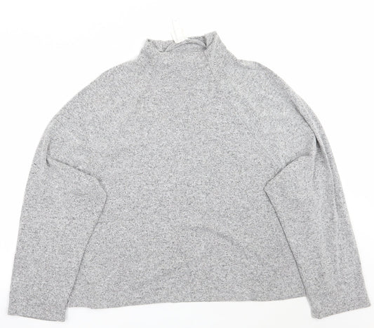 Womens UK Size L H&M Grey Pullover Jumper