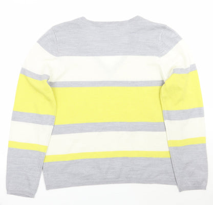 Womens UK Size 14 Marks and Spencer Grey Pullover Jumper