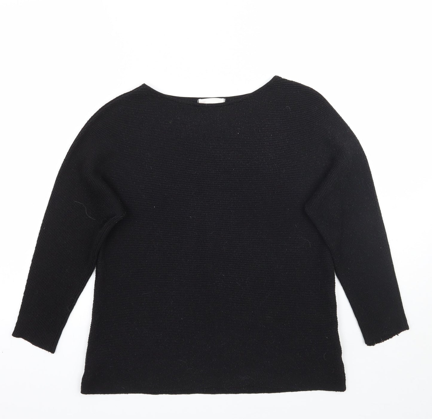 Womens UK Size M H&M Black Pullover Jumper