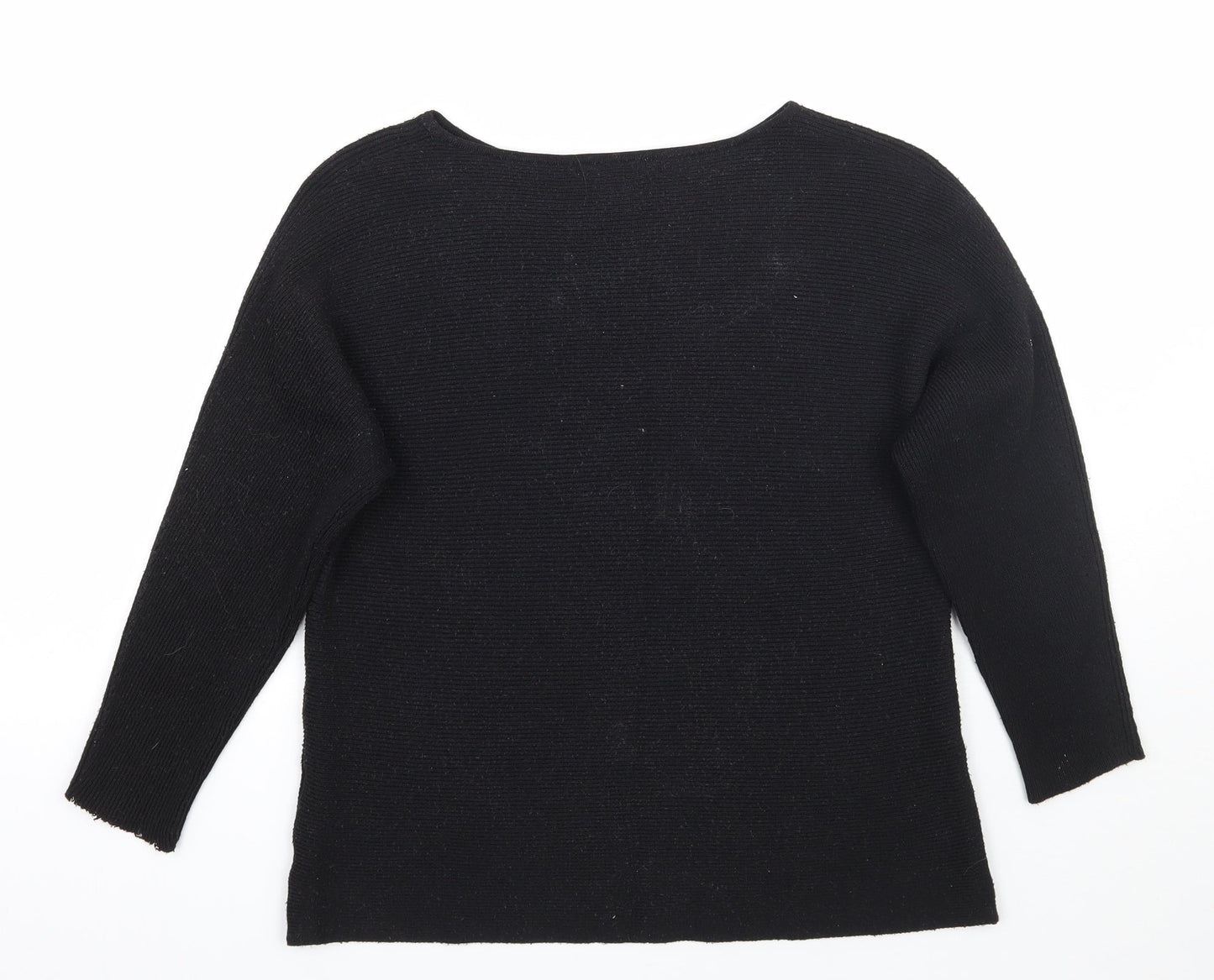 Womens UK Size M H&M Black Pullover Jumper