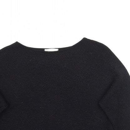 Womens UK Size M H&M Black Pullover Jumper