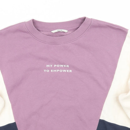 George Womens Purple   Pullover Jumper Size L