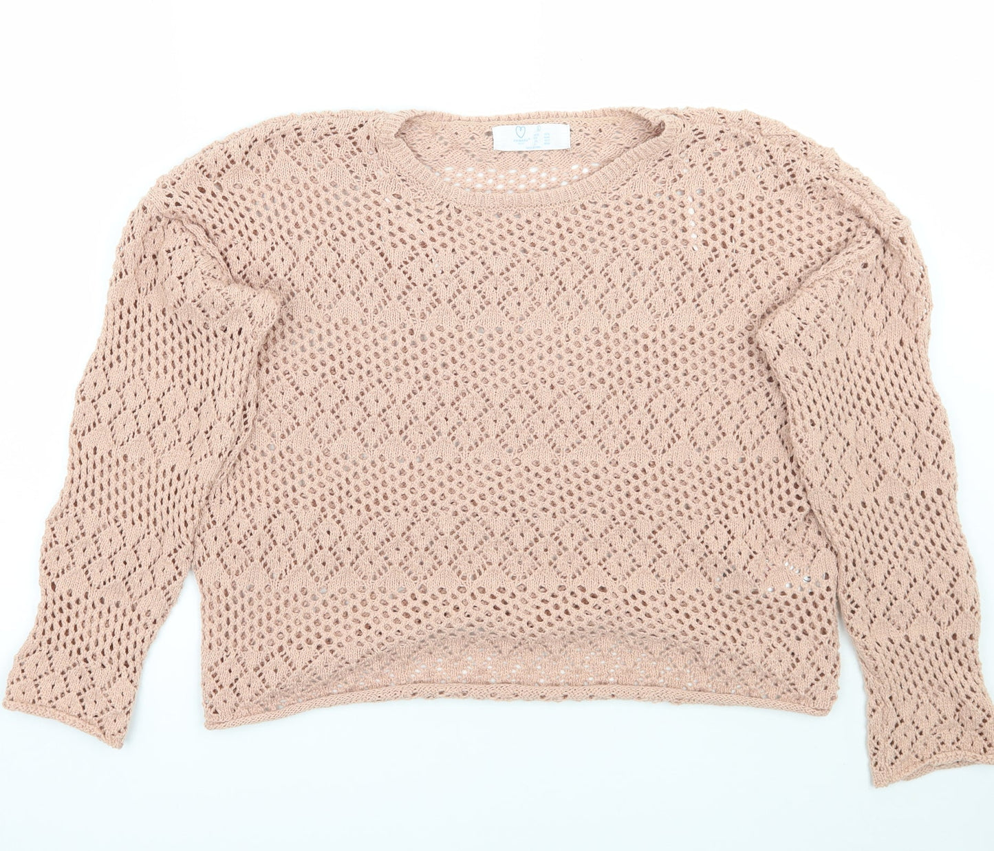 Primark Womens Pink   Pullover Jumper Size L