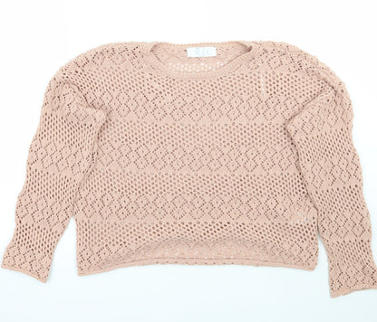 Primark Womens Pink   Pullover Jumper Size L