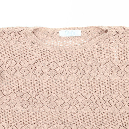 Primark Womens Pink   Pullover Jumper Size L