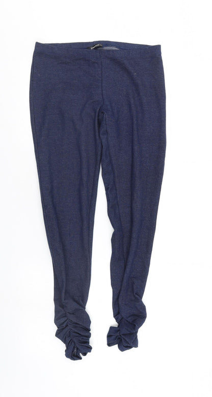 Womens UK Size 10 Papaya   Blue Leggings
