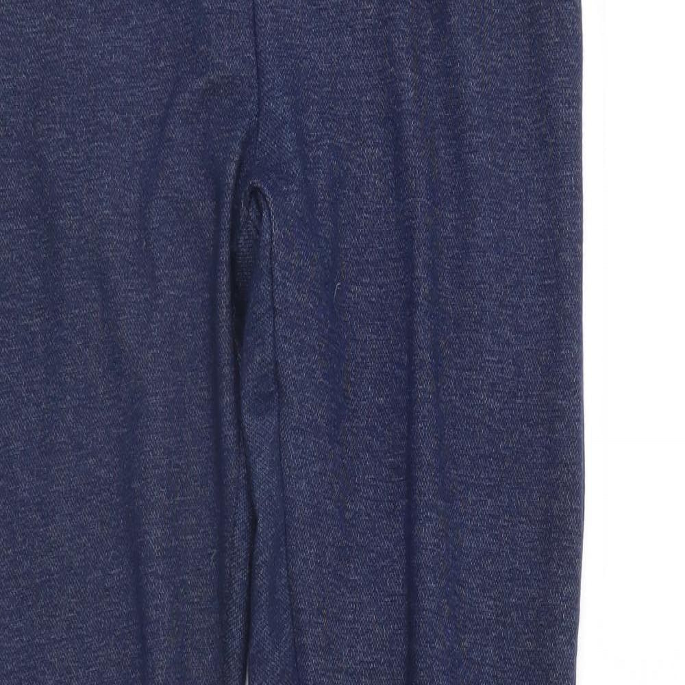 Womens UK Size 10 Papaya   Blue Leggings