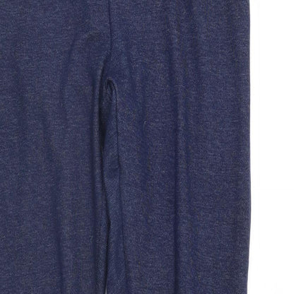 Womens UK Size 10 Papaya   Blue Leggings