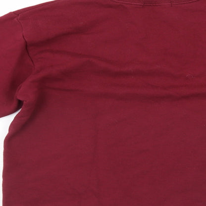 George Boys Red   Pullover Sweatshirt Size 11-12 Years