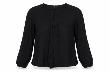 Captive Womens Black   Basic Blouse Size 12