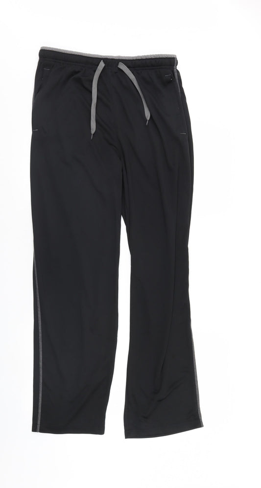 Preworn Mens Black   Sweatpants Trousers Size 30 L30 in