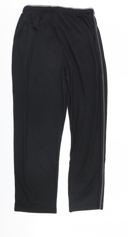Preworn Mens Black   Sweatpants Trousers Size 30 L30 in