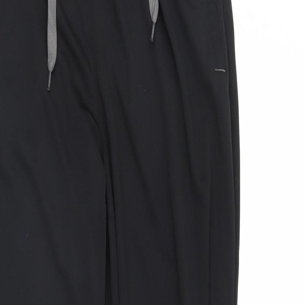 Preworn Mens Black   Sweatpants Trousers Size 30 L30 in