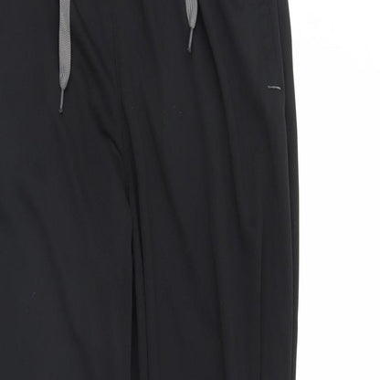 Preworn Mens Black   Sweatpants Trousers Size 30 L30 in