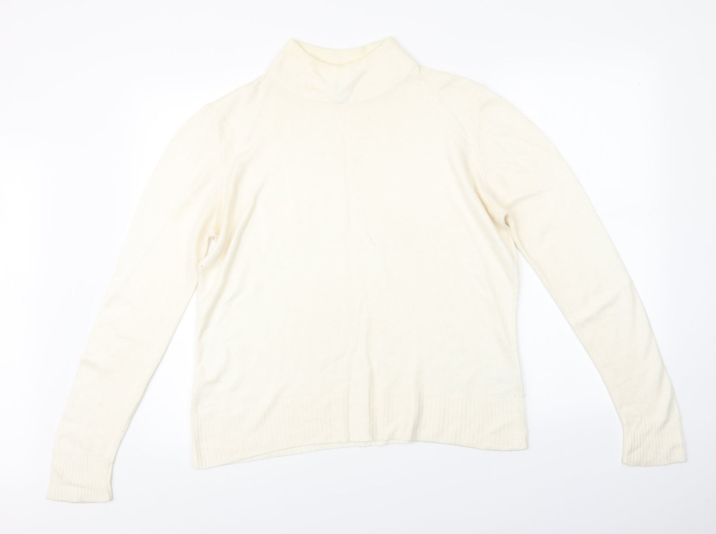 TU Womens Yellow   Pullover Jumper Size 16