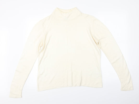 TU Womens Yellow   Pullover Jumper Size 16