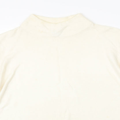 TU Womens Yellow   Pullover Jumper Size 16