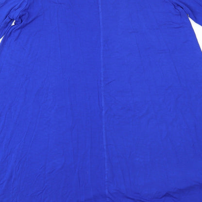 Be You Womens Blue   T-Shirt Dress