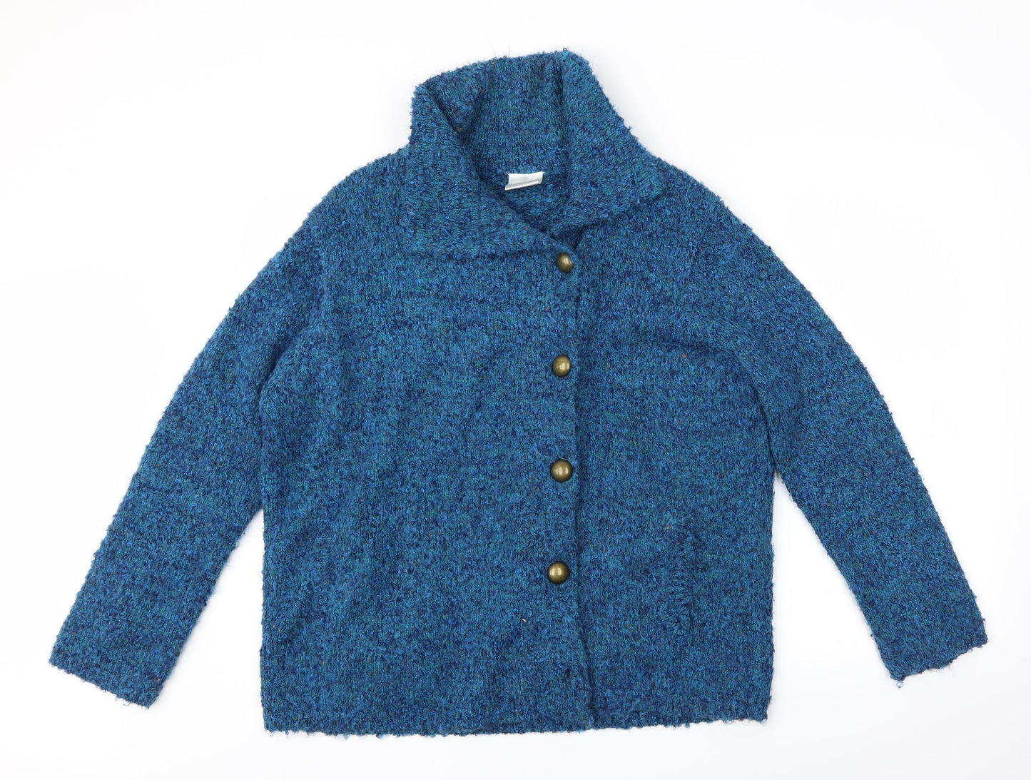 CasualComfort Womens Blue   Overcoat Coat Size 16