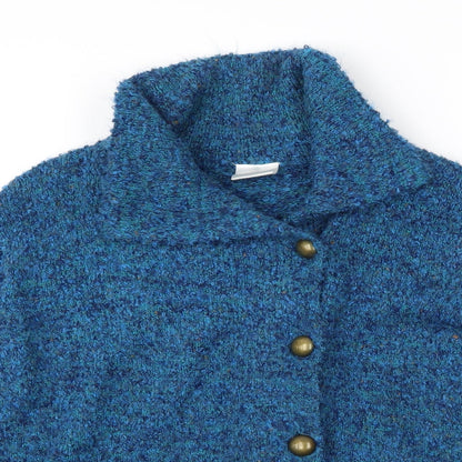 CasualComfort Womens Blue   Overcoat Coat Size 16