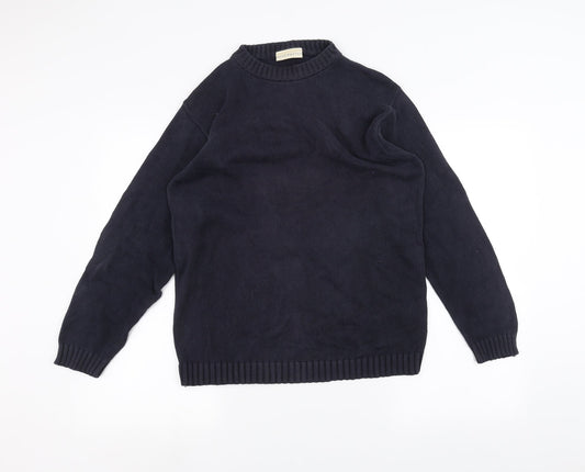 Best basics Womens Blue   Pullover Jumper Size 10