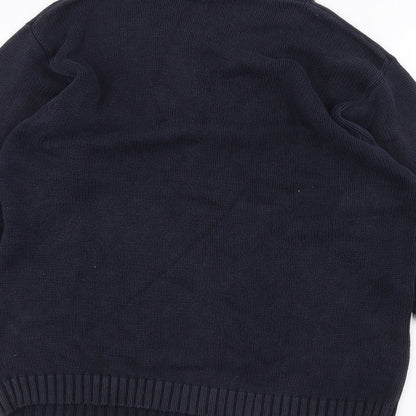 Best basics Womens Blue   Pullover Jumper Size 10