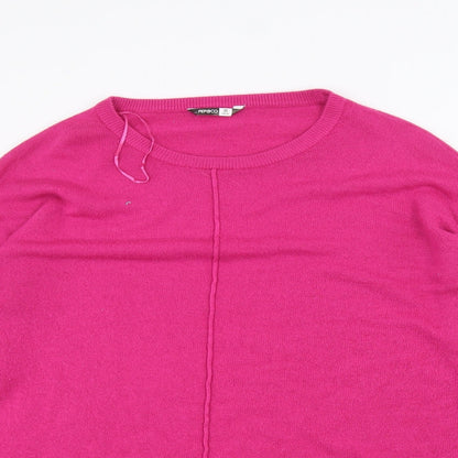 Womens UK Size 22 PEP&co Pink Pullover Jumper