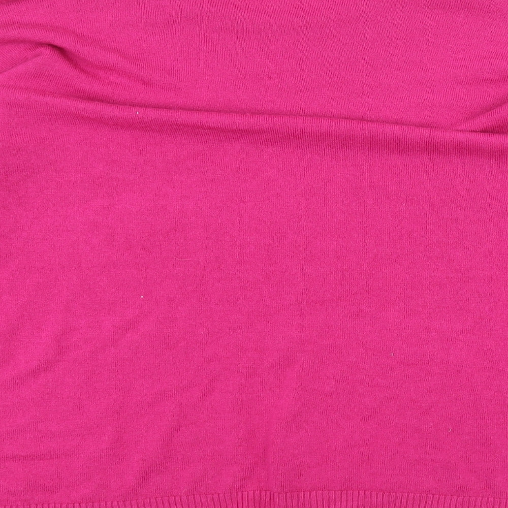 Womens UK Size 22 PEP&co Pink Pullover Jumper