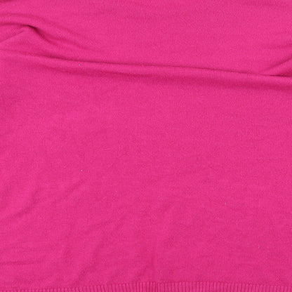 Womens UK Size 22 PEP&co Pink Pullover Jumper