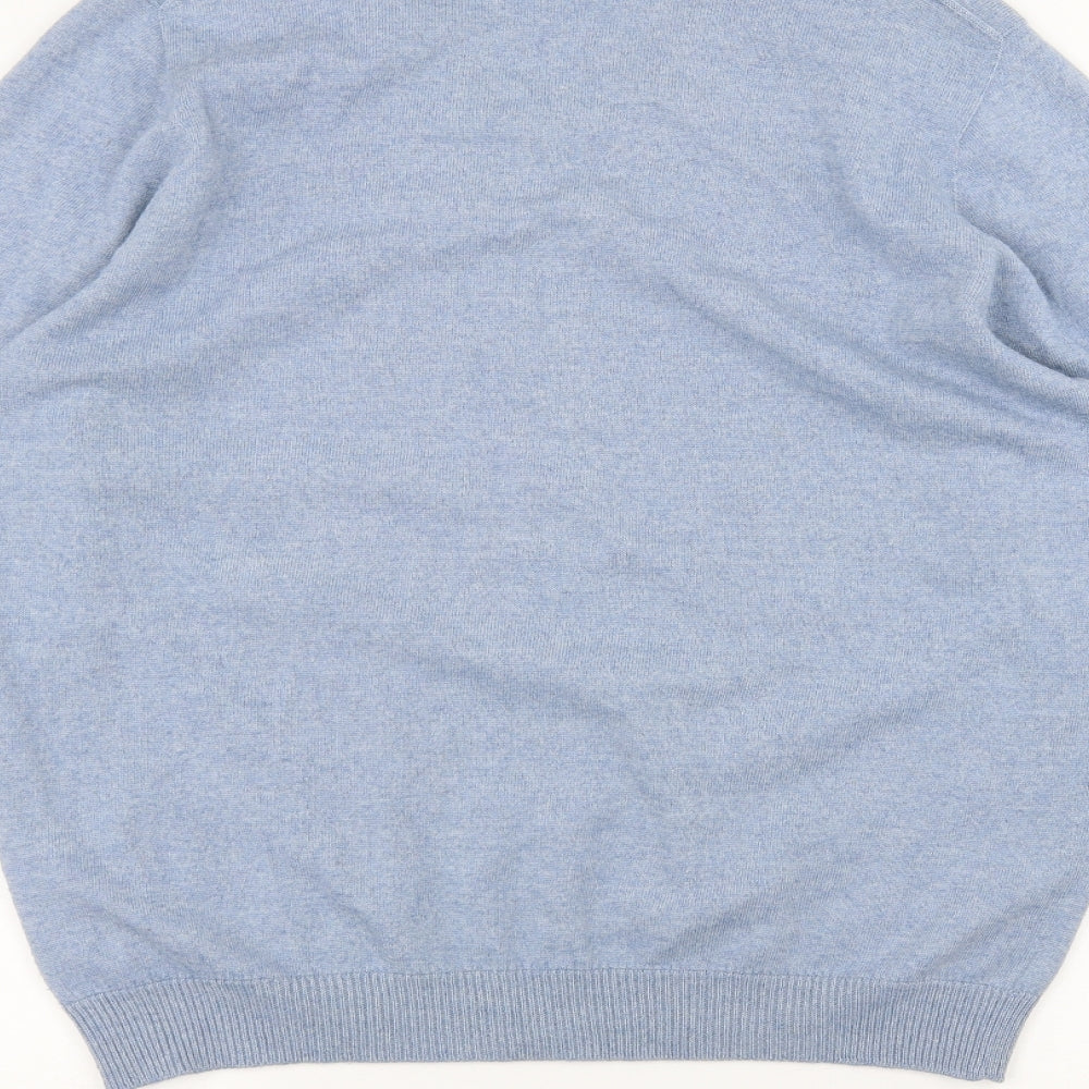 Marks and Spencer Mens Blue   Pullover Jumper Size L