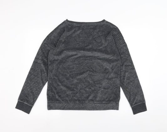 Womens UK Size 10 Marks and Spencer Black Pullover Jumper