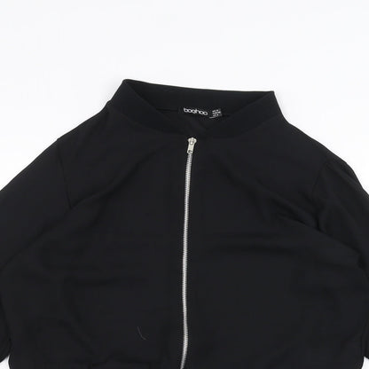 Womens UK Size 12 Boohoo Black Jacket