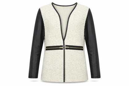 Sophia Mirza Womens White   Jacket Coatigan Size M