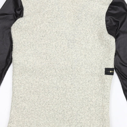 Sophia Mirza Womens White   Jacket Coatigan Size M