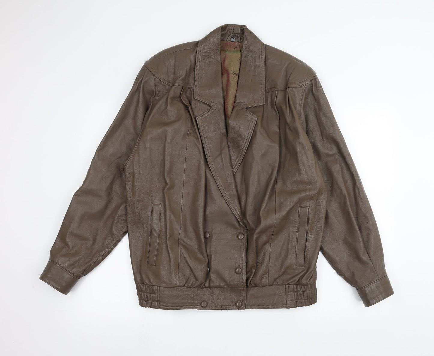 Womens UK Size 14 Preworn Brown Jacket