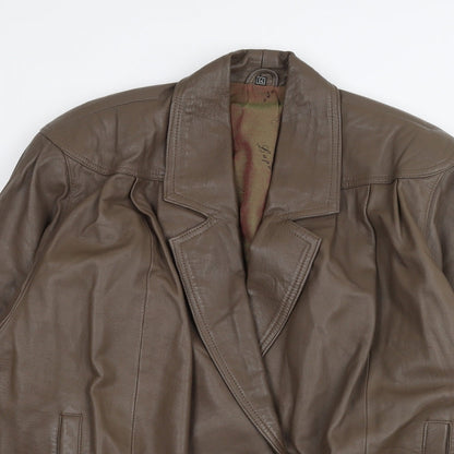 Womens UK Size 14 Preworn Brown Jacket