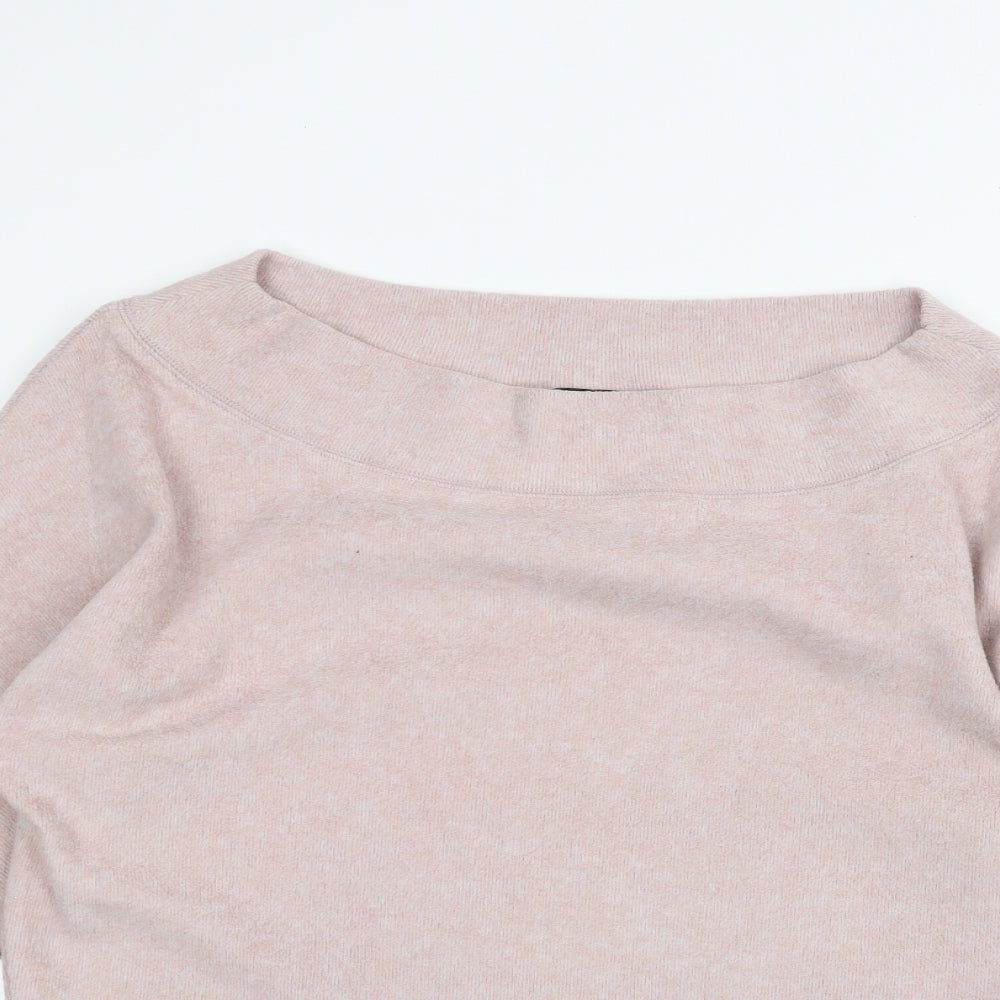 Womens UK Size S New Look Pink Pullover Jumper