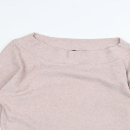 Womens UK Size S New Look Pink Pullover Jumper