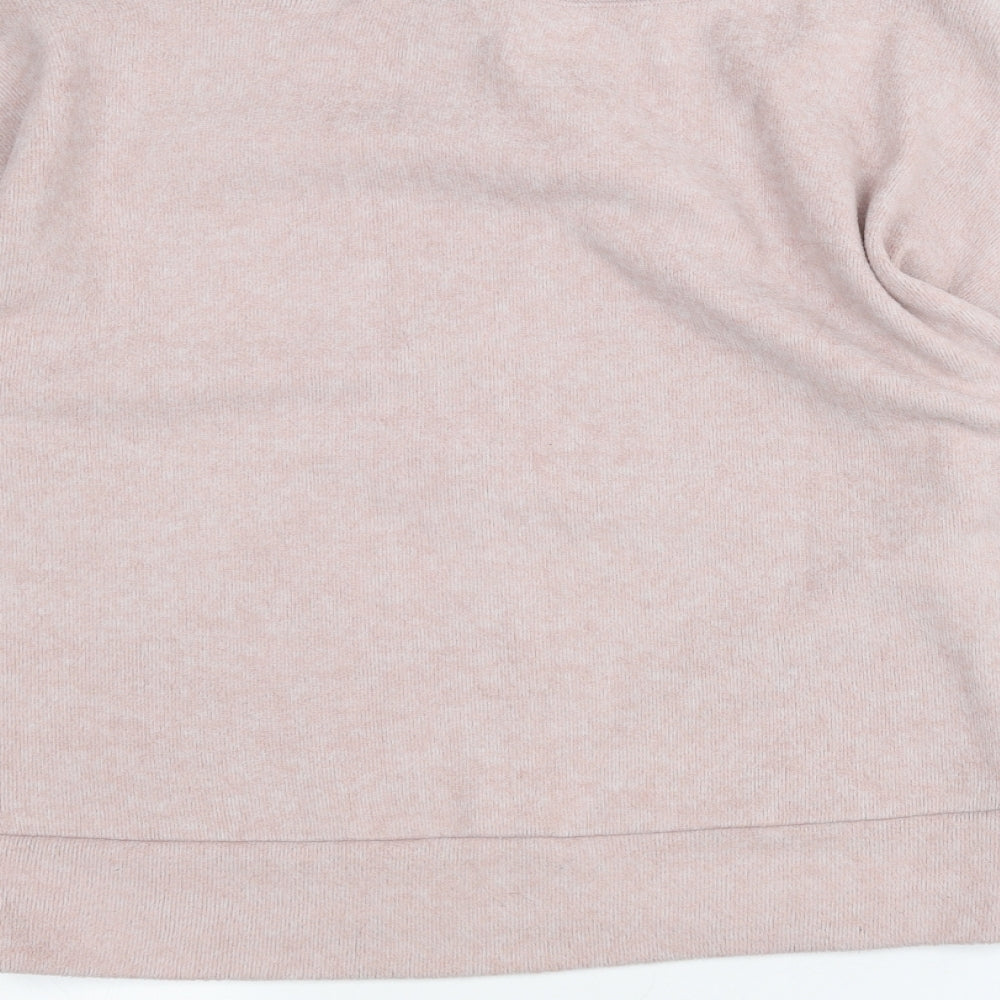 Womens UK Size S New Look Pink Pullover Jumper