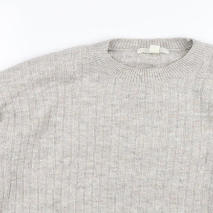 Womens UK Size M H&M Grey Pullover Jumper