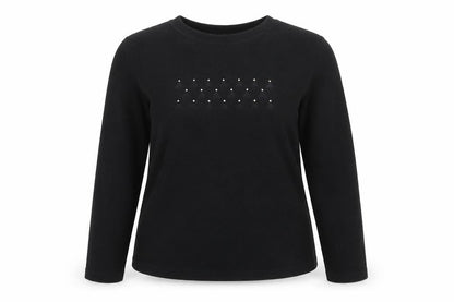 Donna Lewis Womens Black   Pullover Jumper Size XL