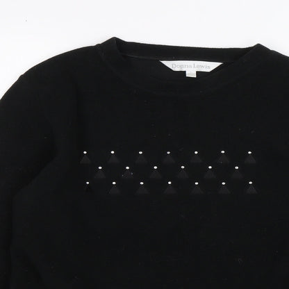 Donna Lewis Womens Black   Pullover Jumper Size XL