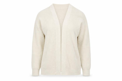 Womens UK Size S Boohoo Beige Cardigan Jumper