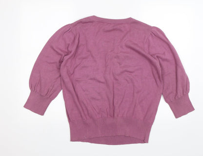 Womens UK Size XL Klass Collection Pink Pullover Jumper