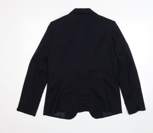 Papaya Womens Blue   Jacket Blazer Size 12
