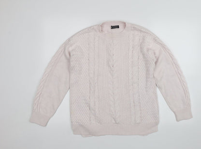 Avenue Womens Pink   Pullover Jumper Size 18