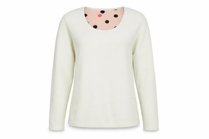 Womens UK Size S F&F White Pullover Jumper